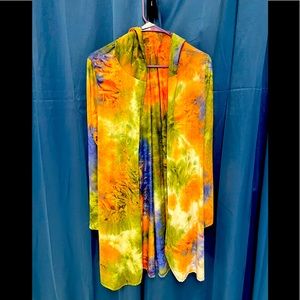 Tie Dye Cardigan